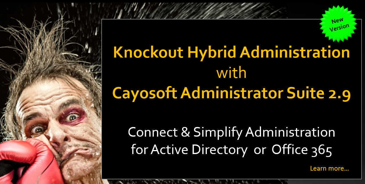 CayosoftAdministrator2.9Release