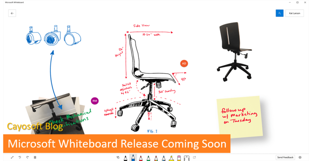 Microsoft Whiteboard Release Coming Soon