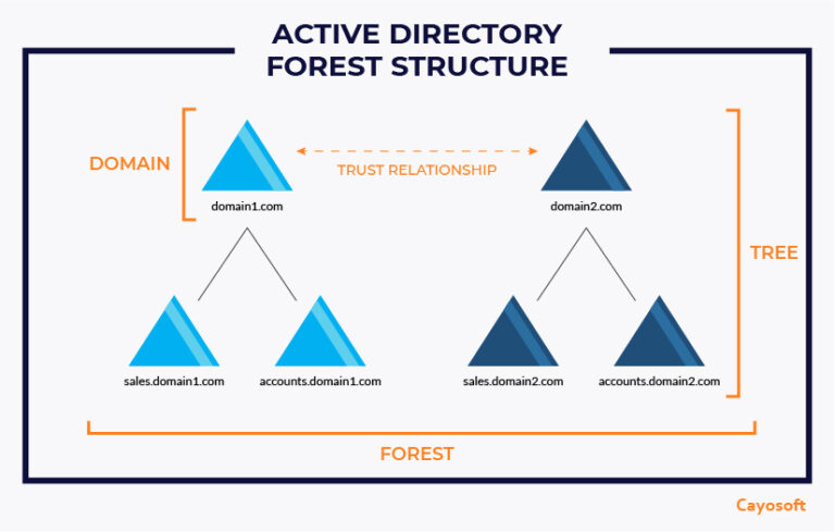What Is An Active Directory Forest Cayosoft What Is An Active Directory Forest Cayosoft