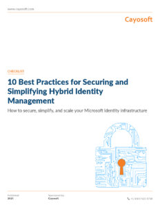 10 Best Practices for Securing and Simplifying Hybrid Identity Management in 2025