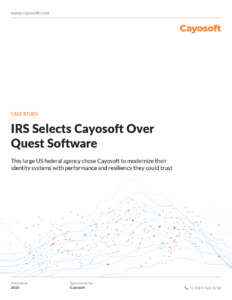 IRS Selects Cayosoft Over Quest Software