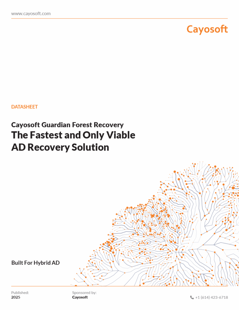 Cayosoft Guardian Forest Recovery™