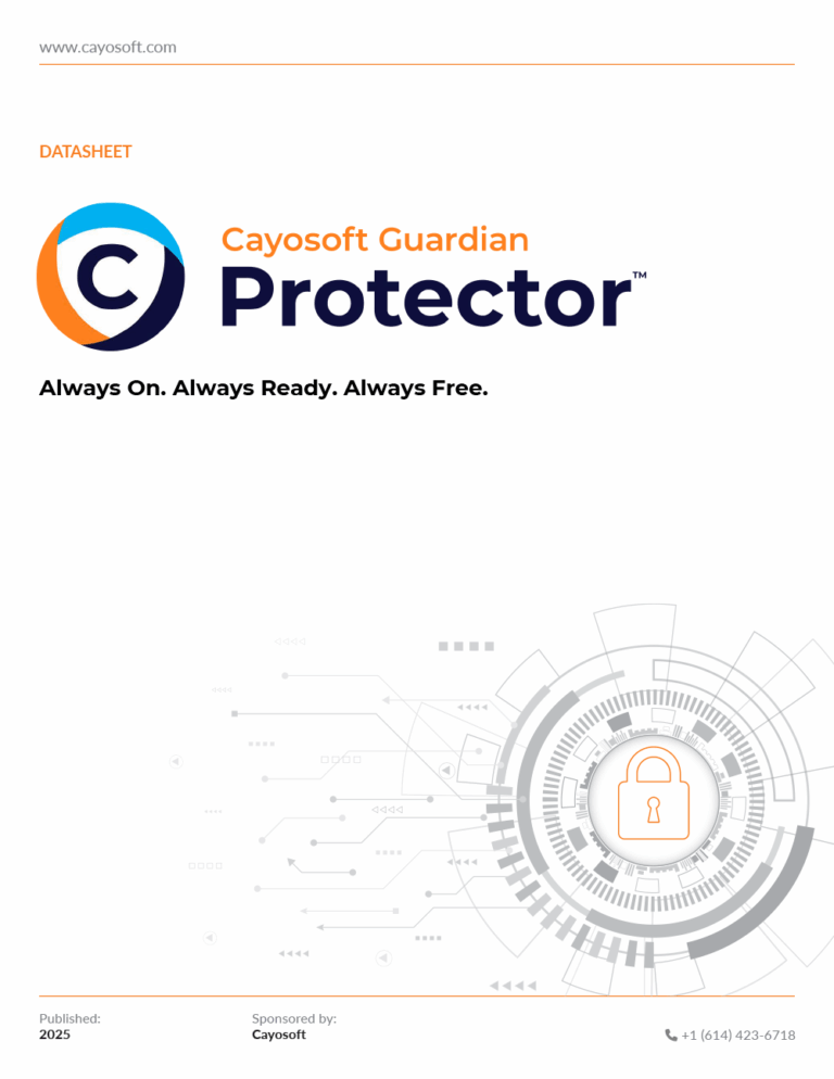 Cayosoft Guardian Protector™
