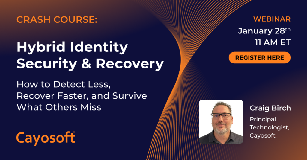 Crash Course: Hybrid Identity Security and Recovery