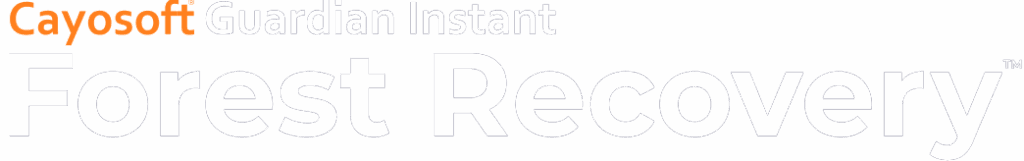 Cayosoft Guardian Instant Forest Recovery™