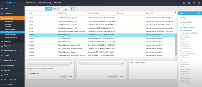 Managing least privileged delegation using Cayosoft Administrator (source)